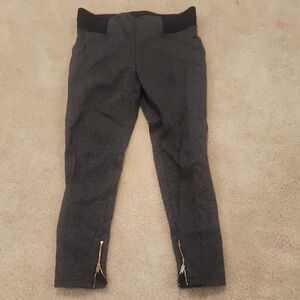 Ann Taylor Charcoal and Gold Joggers